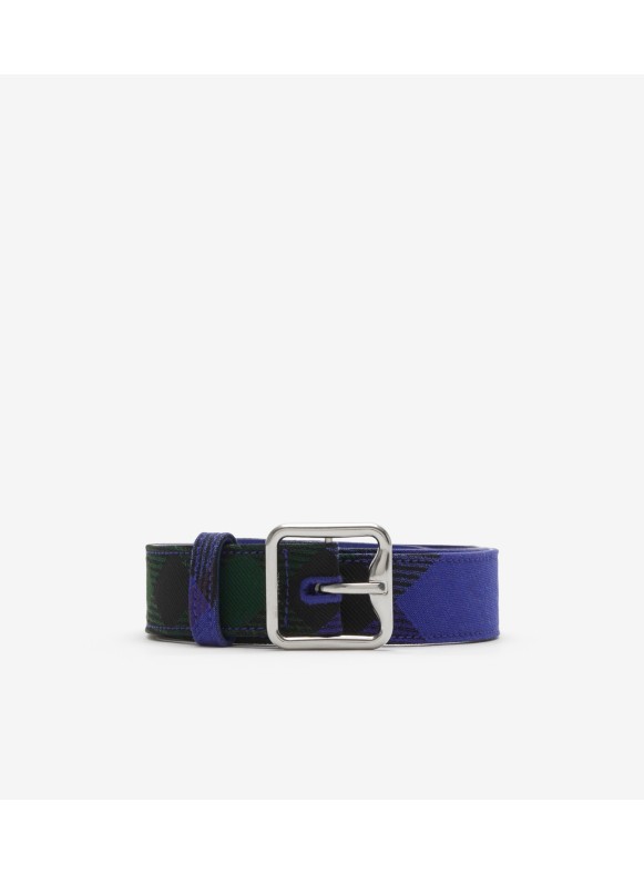 Burberry belt mens purple on sale