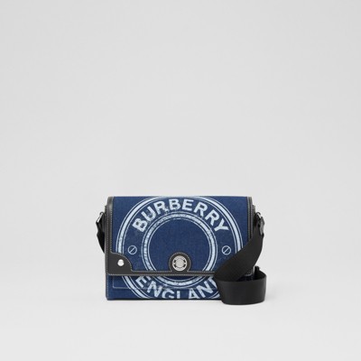 burberry logo graphic crossbody bag