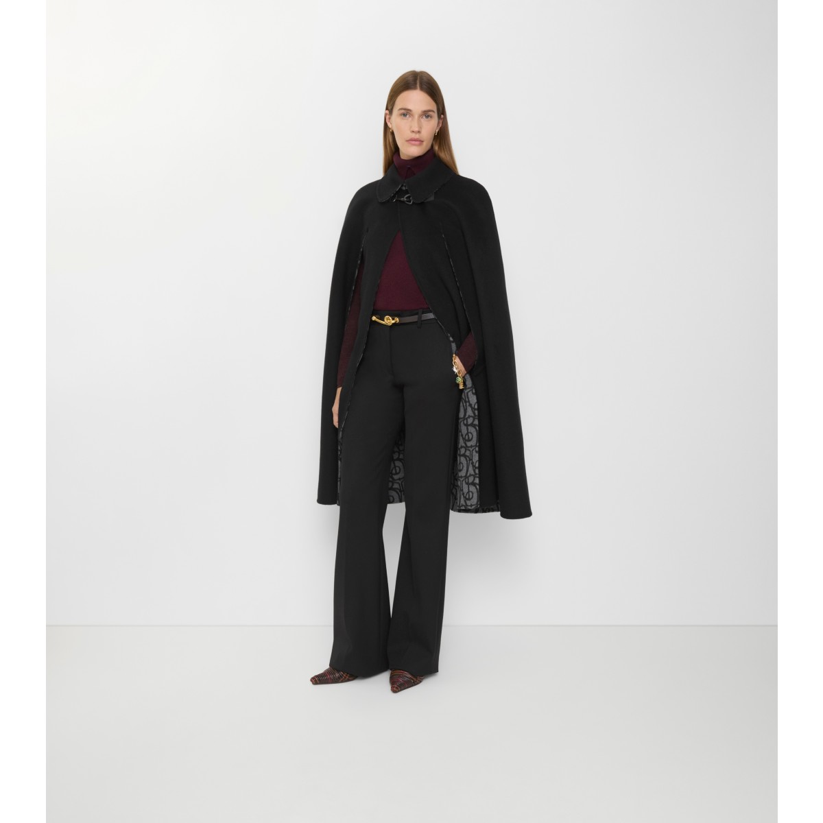  Wool Cashmere Cape