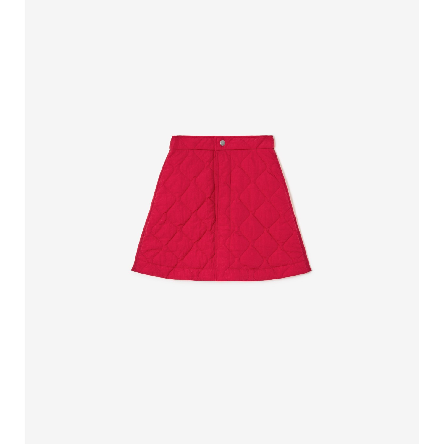 Quilted Nylon Mini Skirt in Pillar - Women | Burberry® Official
