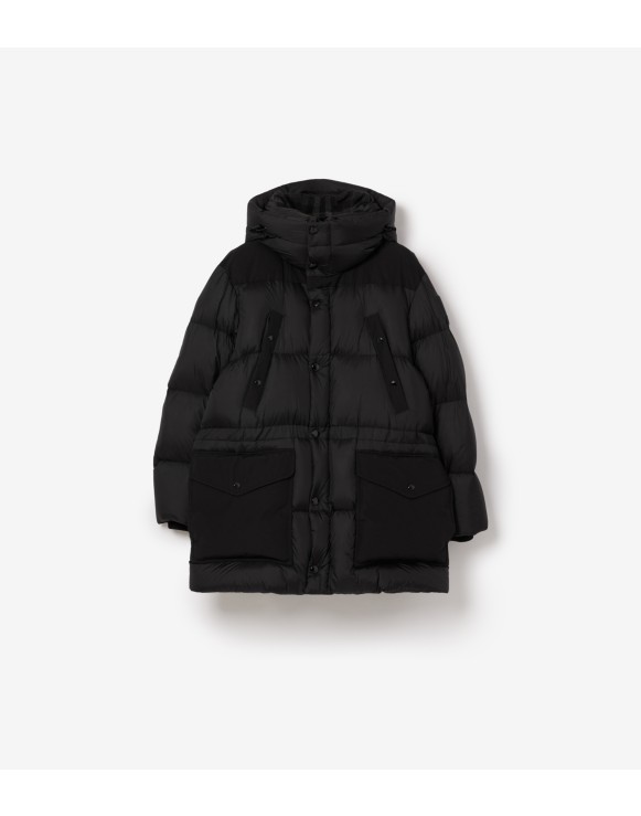 Nylon Puffer Coat