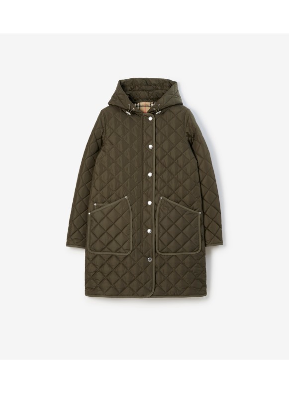 ウィメンズ デザイナーキルティングジャケット | Burberry® 公式サイト