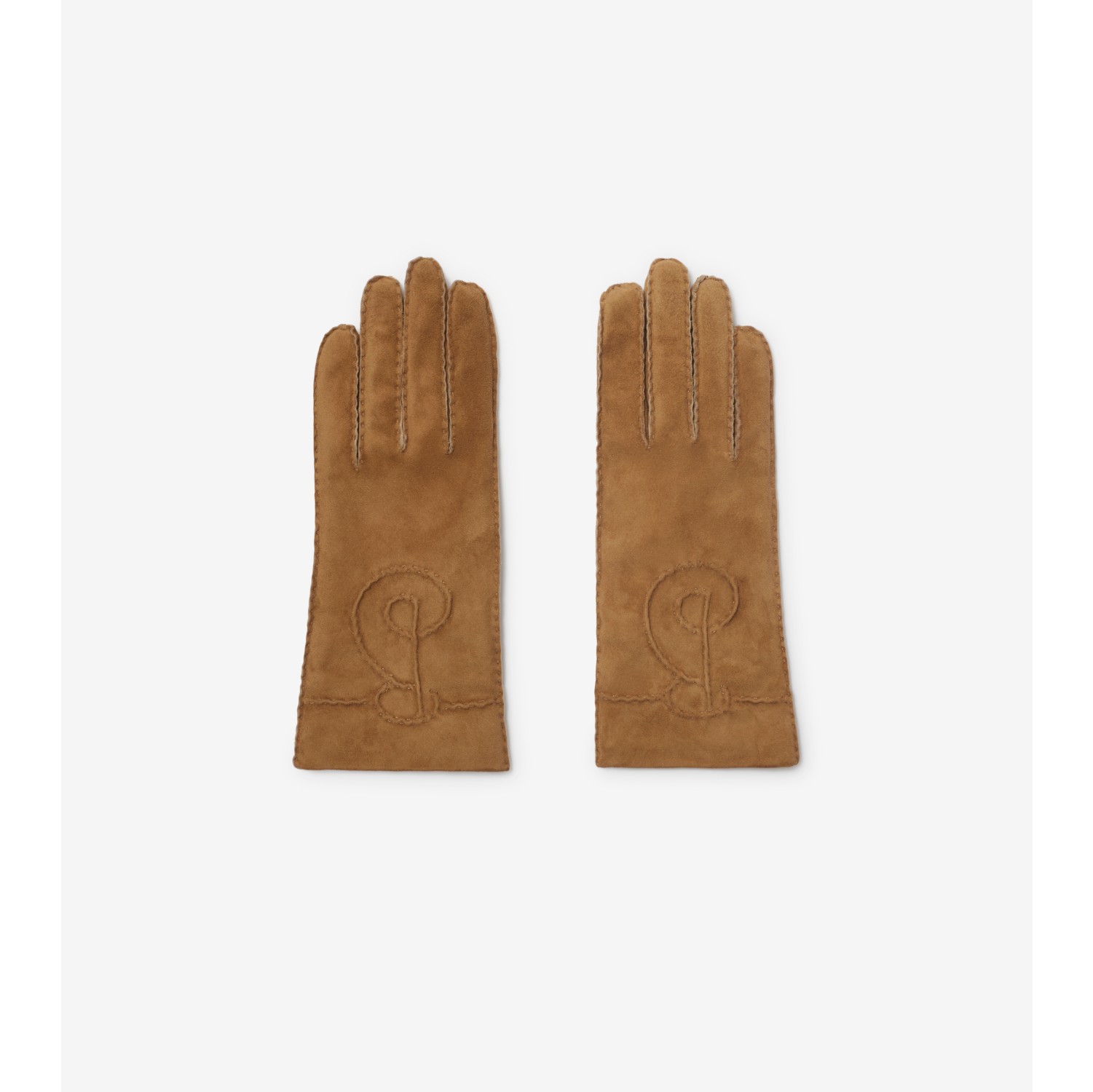 B Charm Suede Gloves