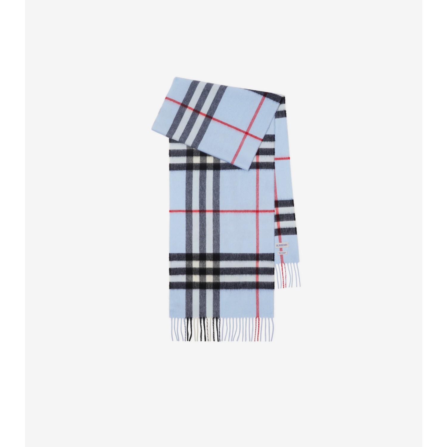 Check Cashmere Scarf