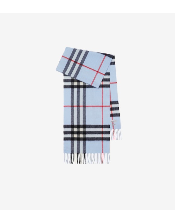 Check Cashmere Scarf