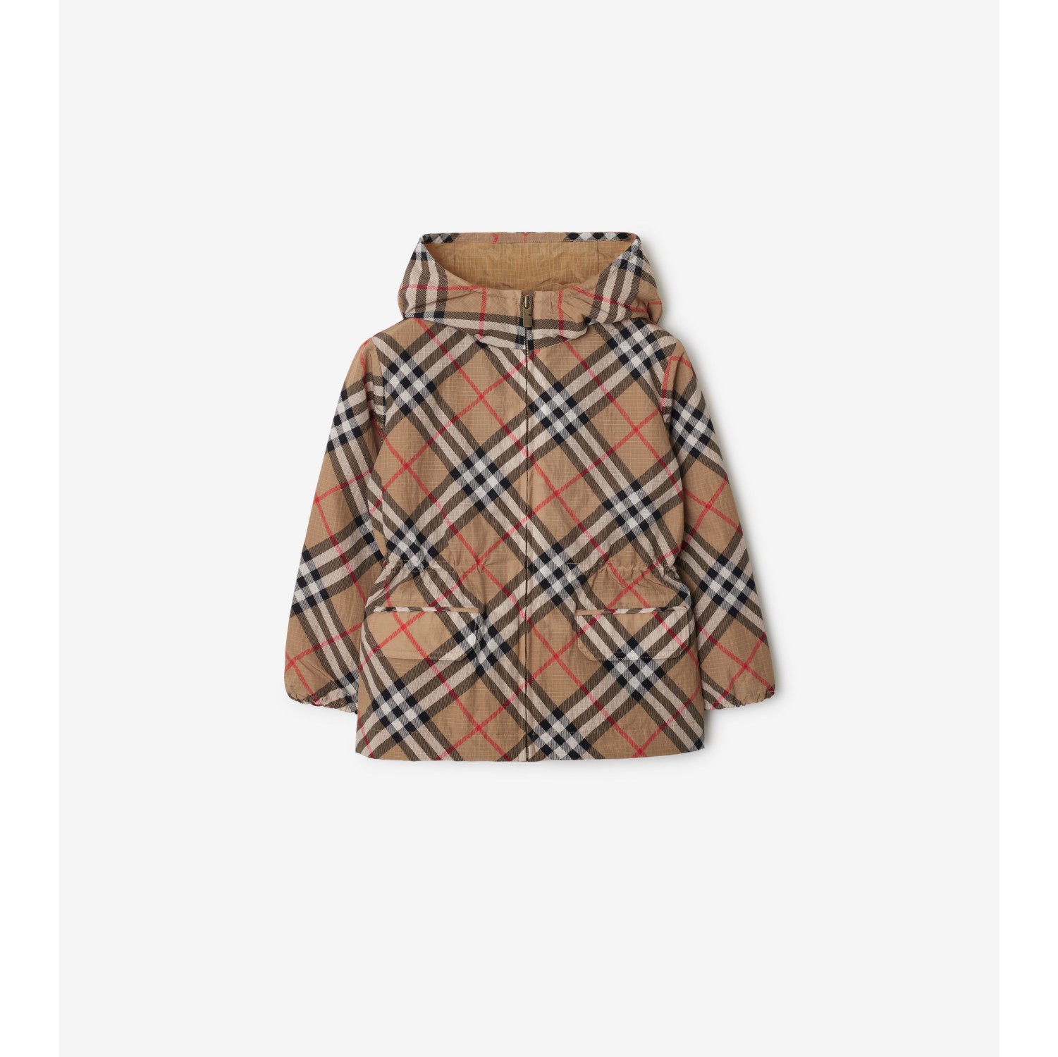 Veste en nylon Check