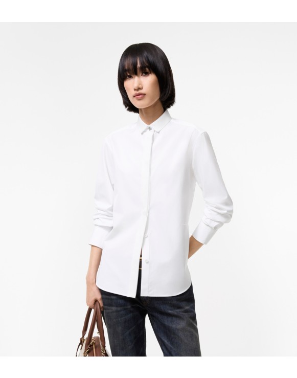 athletic fit white dress shirt Men's White Performance Dress Shirt (Best Moisture Wicking & Breathable) –  Twillory main image 0