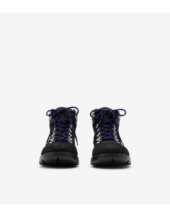 Bottines de randonnée Moor en cuir velours​