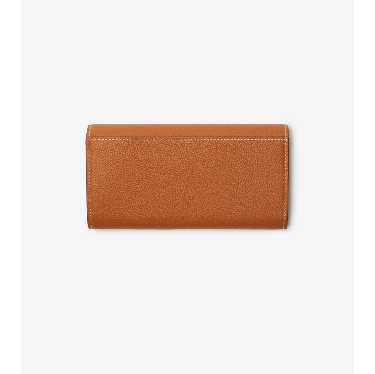 Grainy Leather TB Continental Wallet in Warm russet brown - Women | Burberry® Official