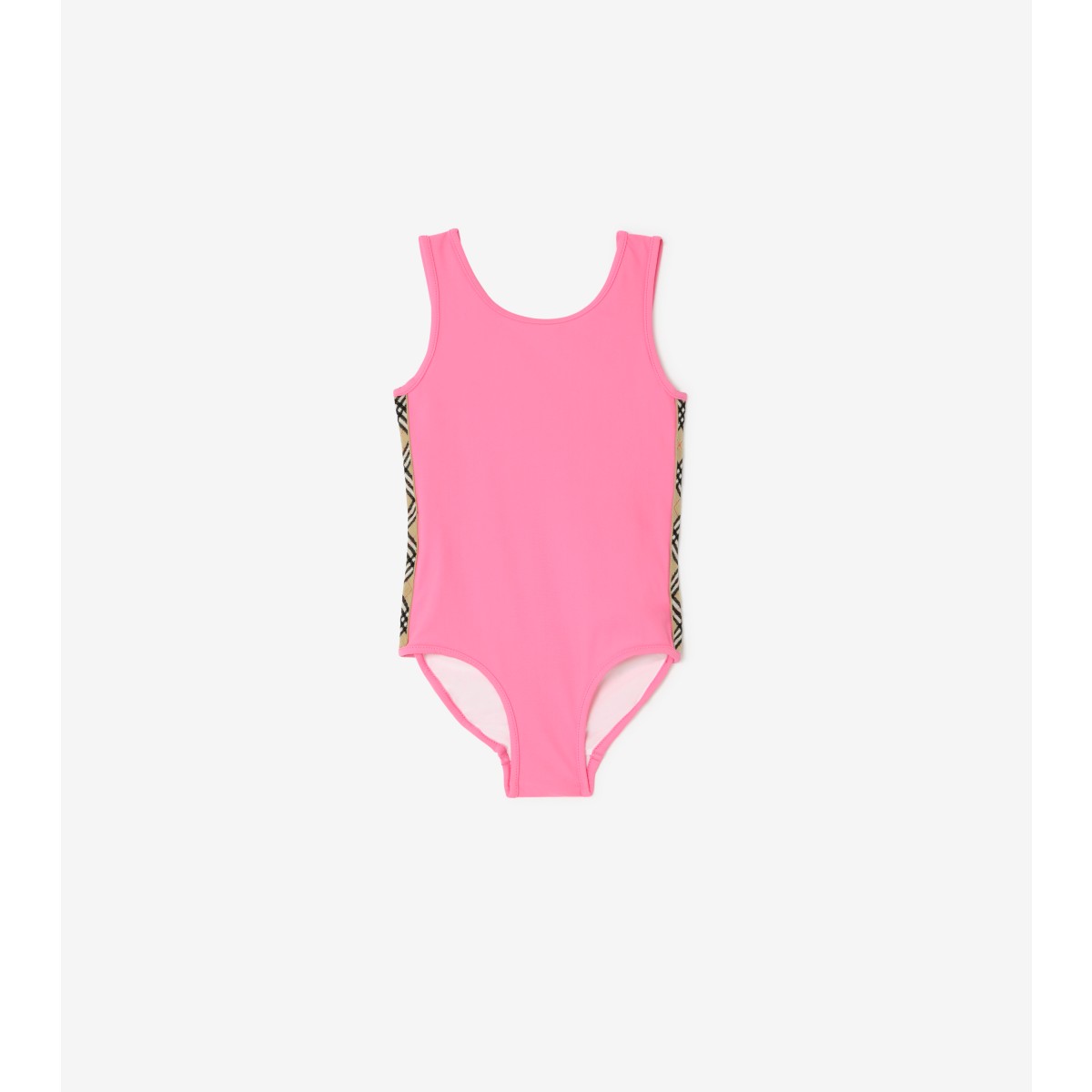  Check Trim Swimsuit