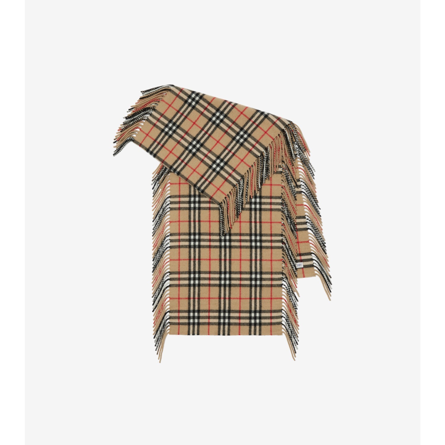 Burberry vintage check cashmere scarf hotsell