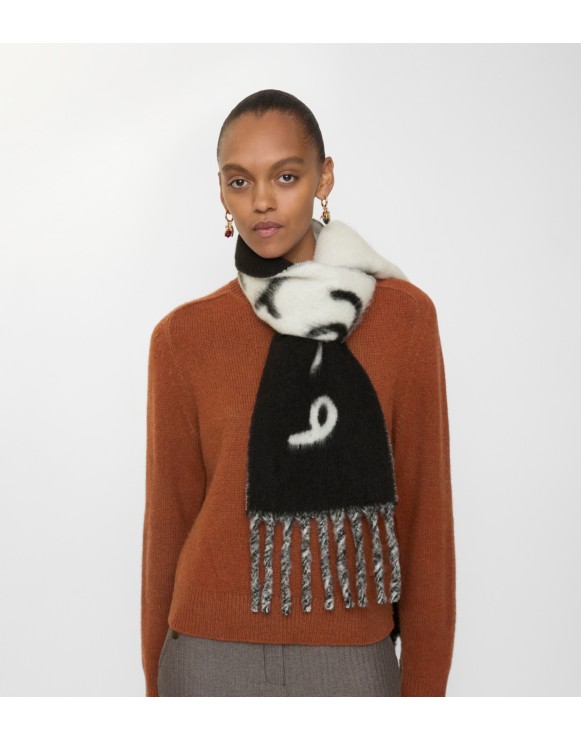 メンズ シルク、ウール、カシミアスカーフ | Burberry® 公式サイト