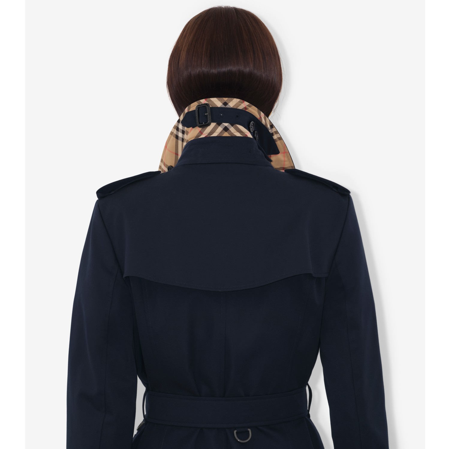 ミッドレングス チェルシー ヘリテージ トレンチコート (コールブルー