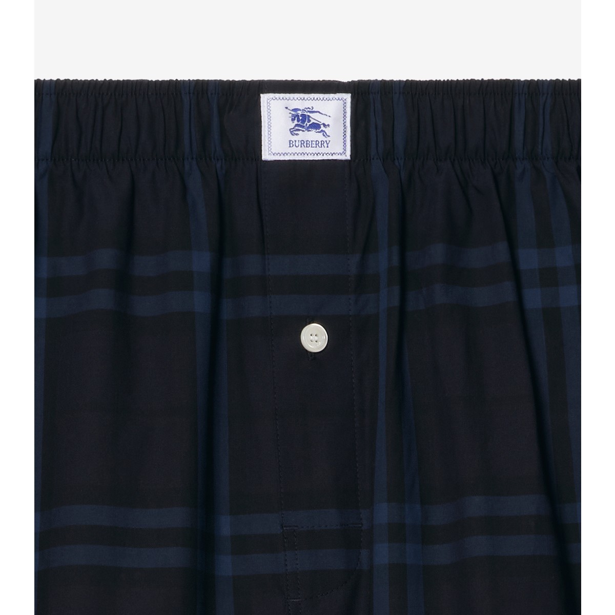  Check Cotton Boxer Shorts