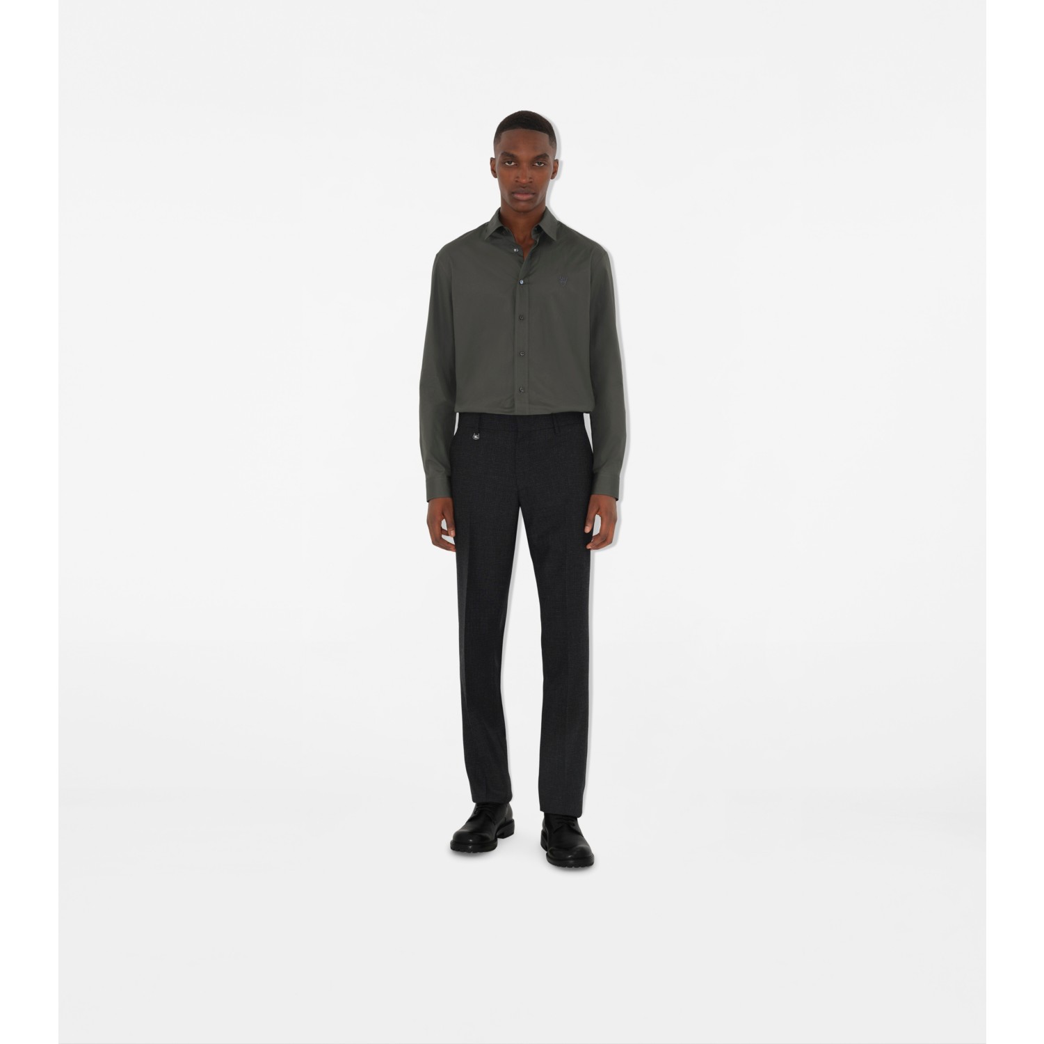 Wool Tailored Trousers