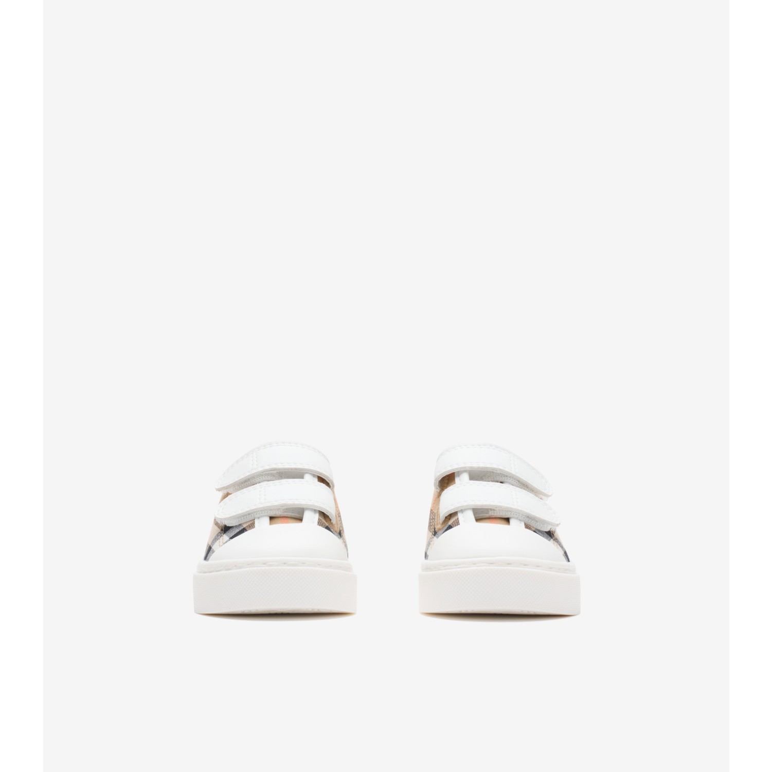 Check Cotton Sneakers