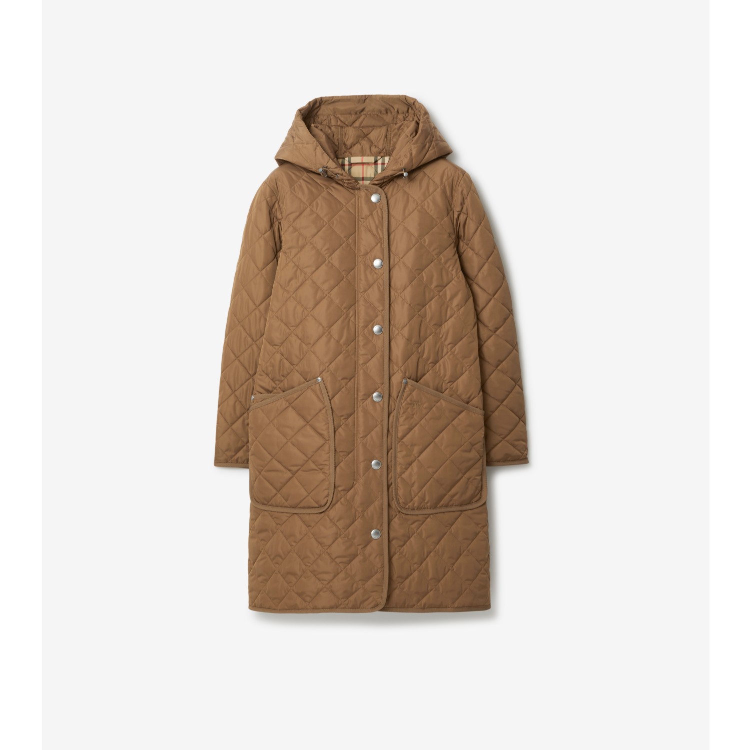 超爆安 【人気】 L メガチェック キルティングコート BRIT BURBERRY