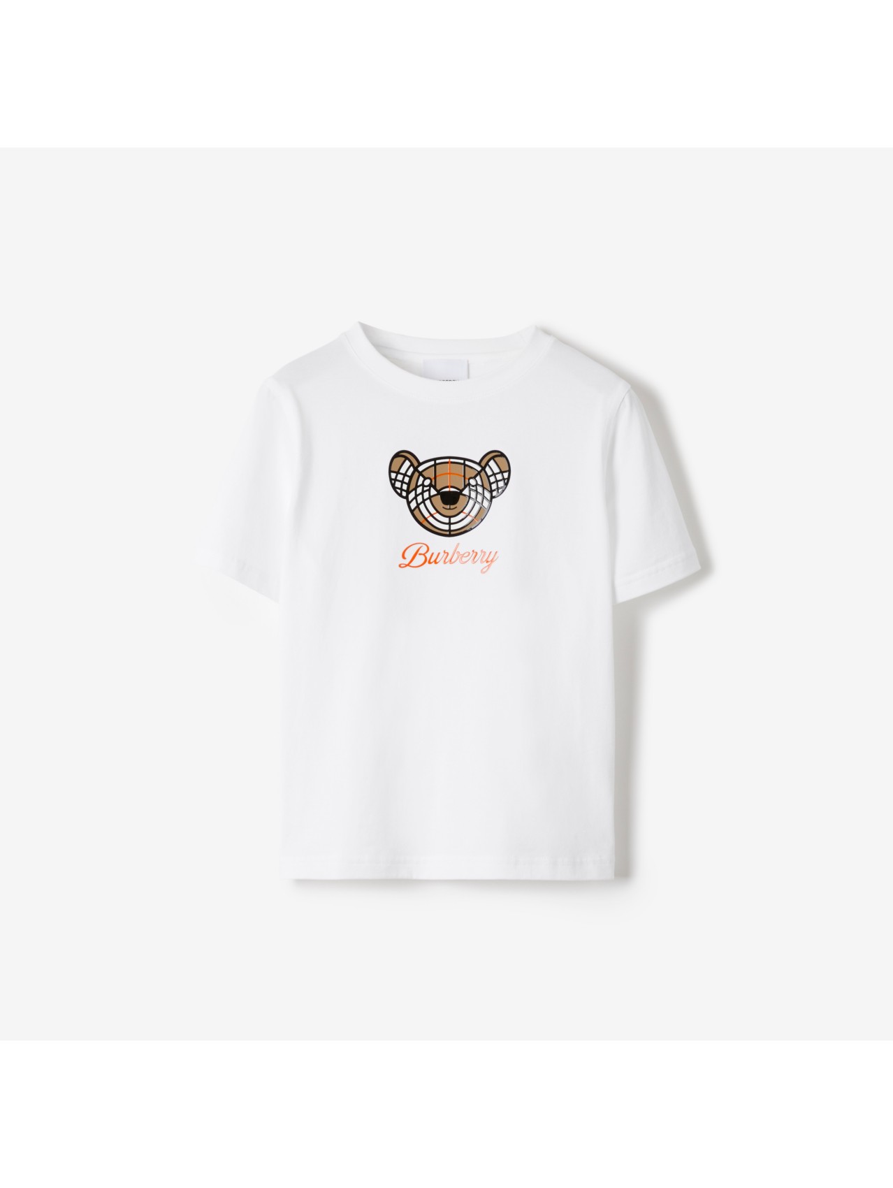 トーマスベアモチーフ コットンTシャツ (ホワイト) | Burberry®公式サイト