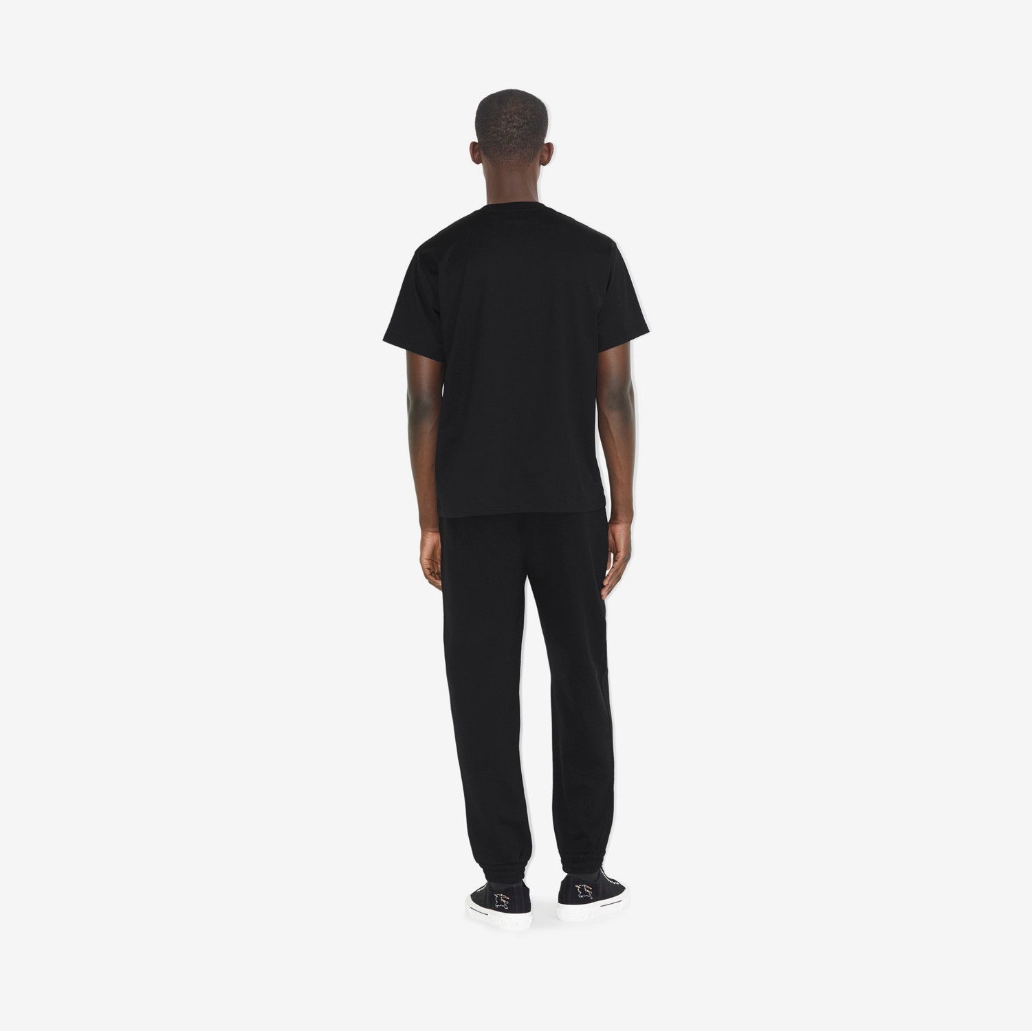T-shirt en coton EKD (Noir) - Homme | Site officiel Burberry®