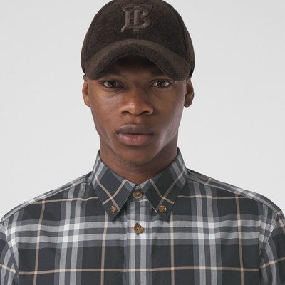 the burberry button up