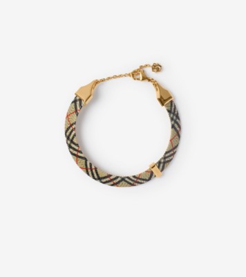 Charm Bracelet in Gold/multicolour - Women | Burberry® Official