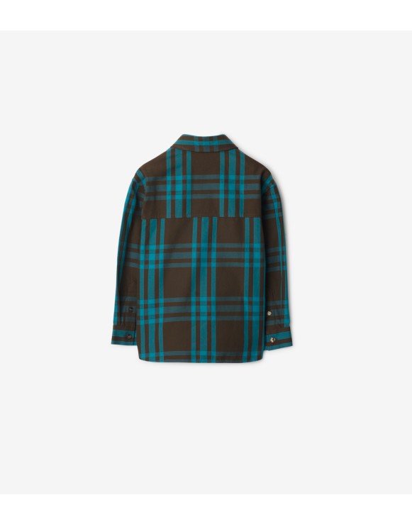 Chemise en coton Check
