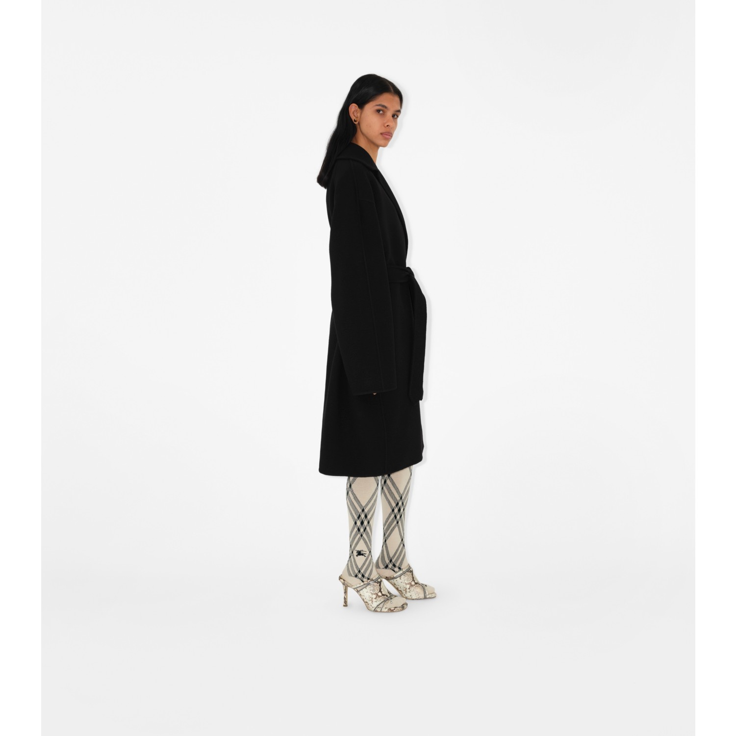 Manteau portefeuille en cachemire
