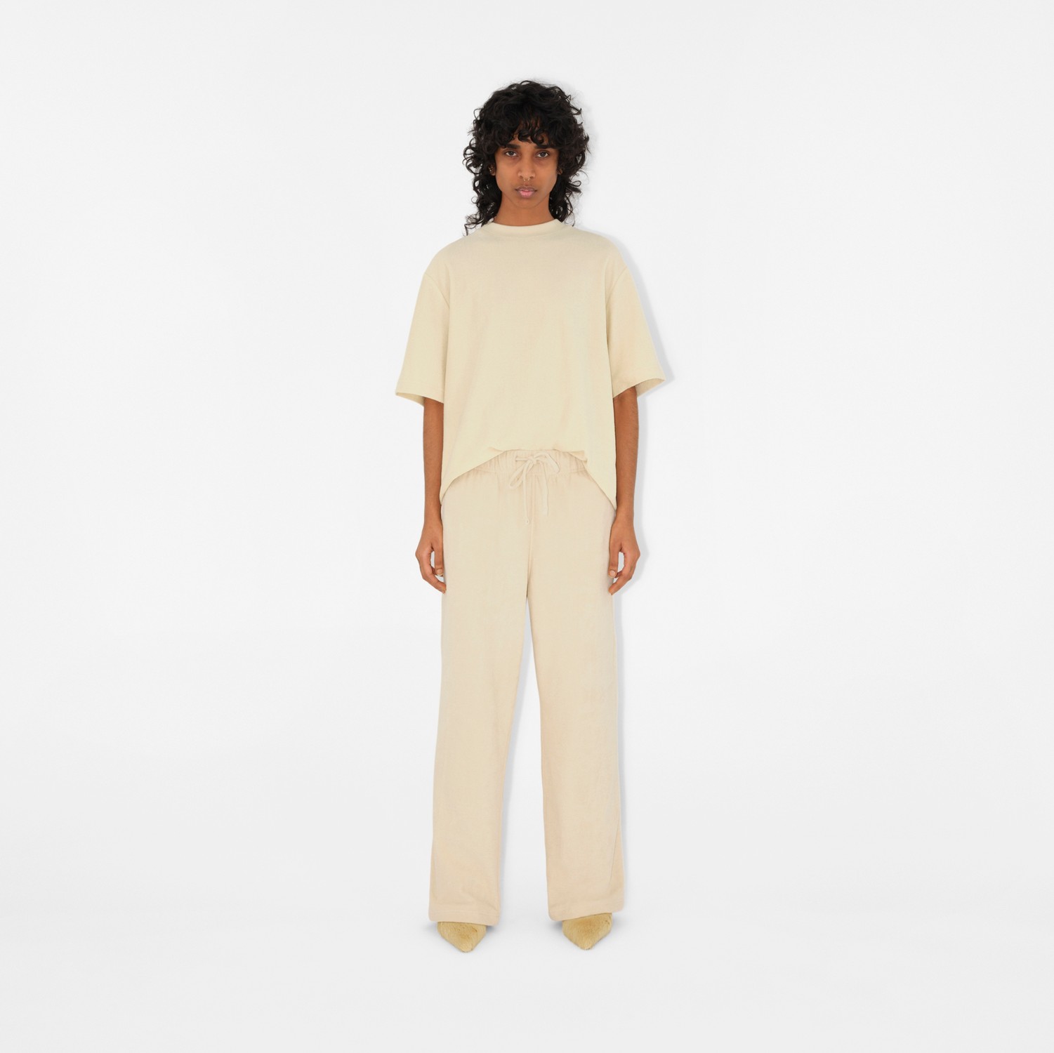 Cotton Towelling Trousers