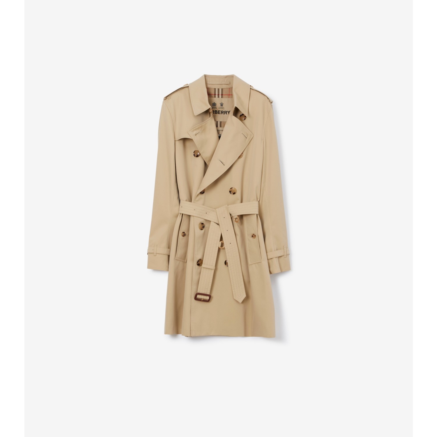 Burberry kensington mid trench on sale coat