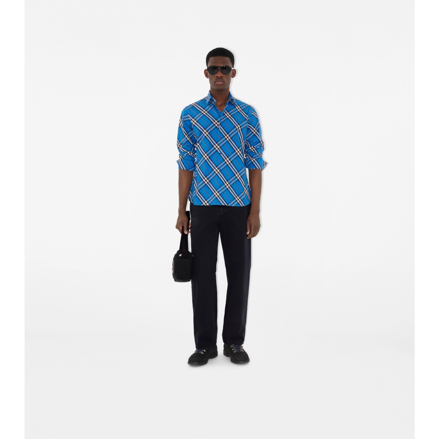 Chemise en coton Check