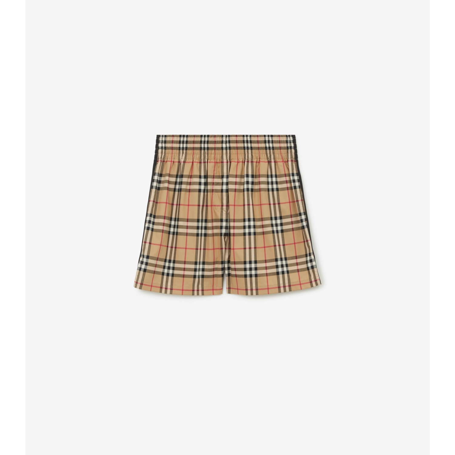 Pantaloncini in cotone Check