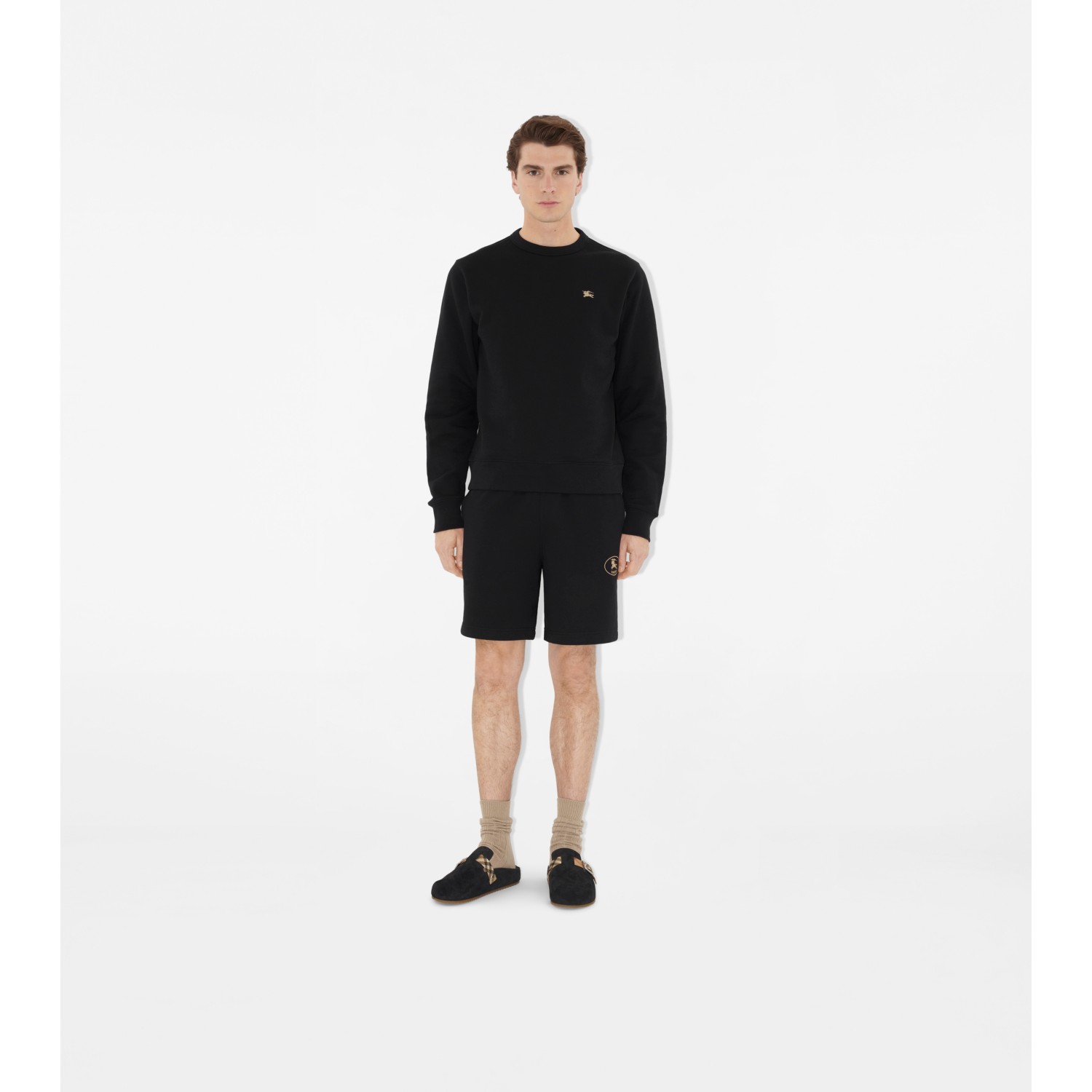 Knight Stamp Cotton Sweatshirt - thumbnail 3