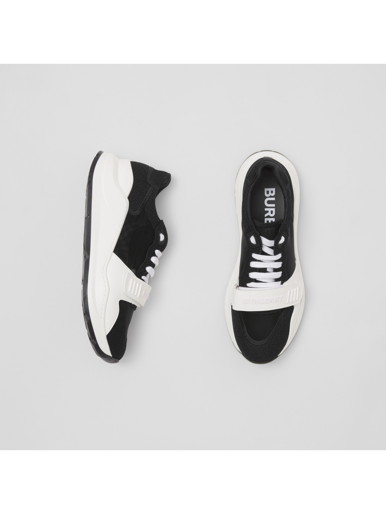 black and white tennis shoes on Women S Designer Sneakers Women S Trainers Burberry Official