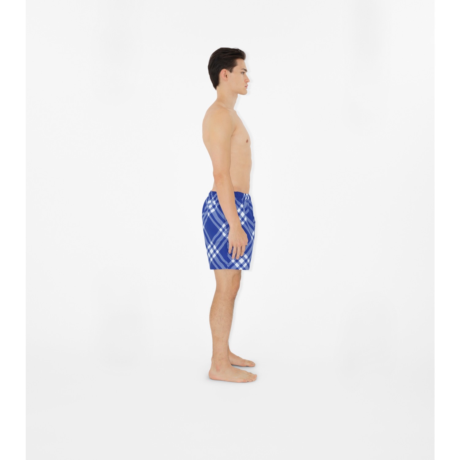 Check Swim Shorts