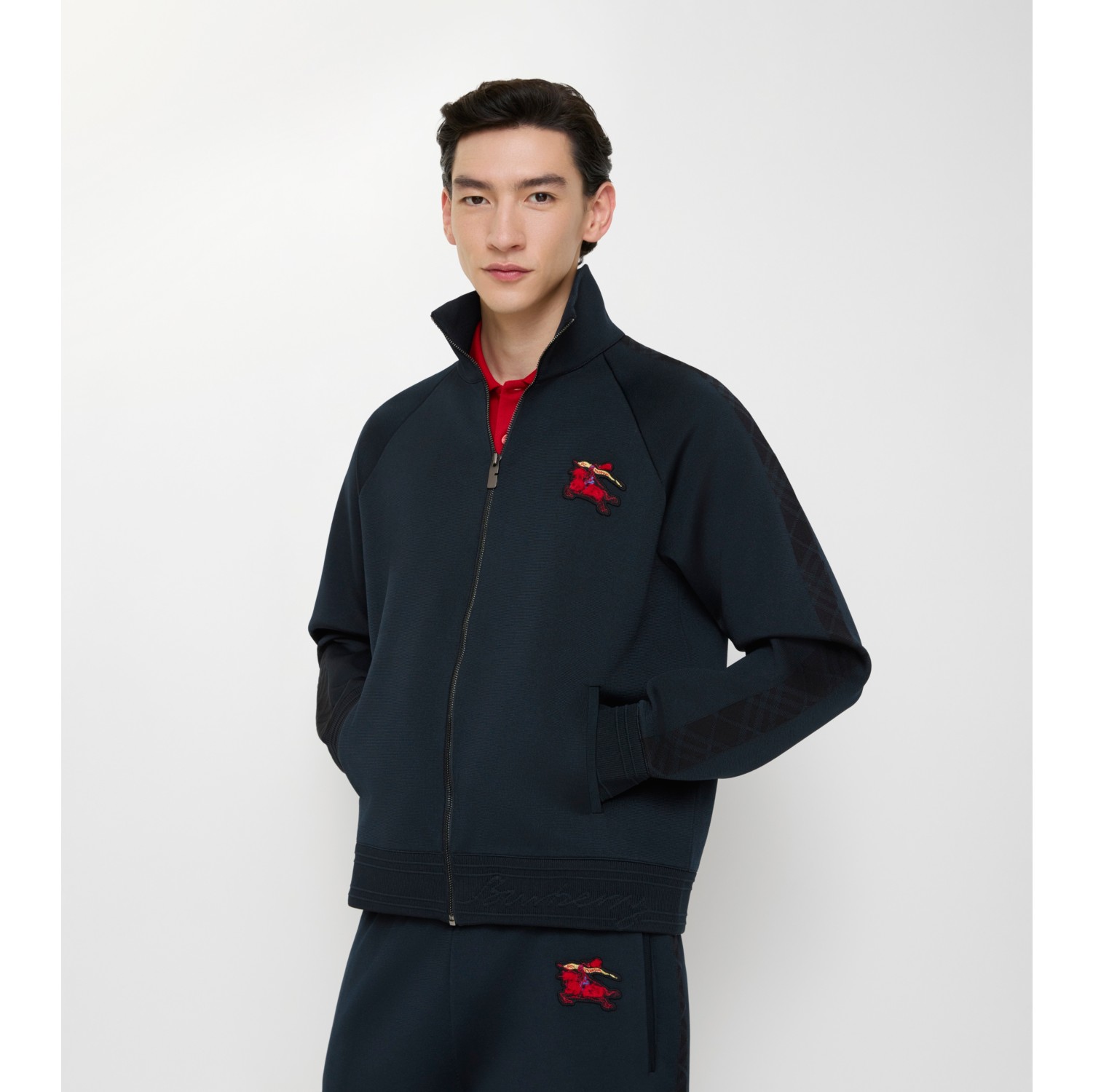 EKD Viscose Blend Track Jacket