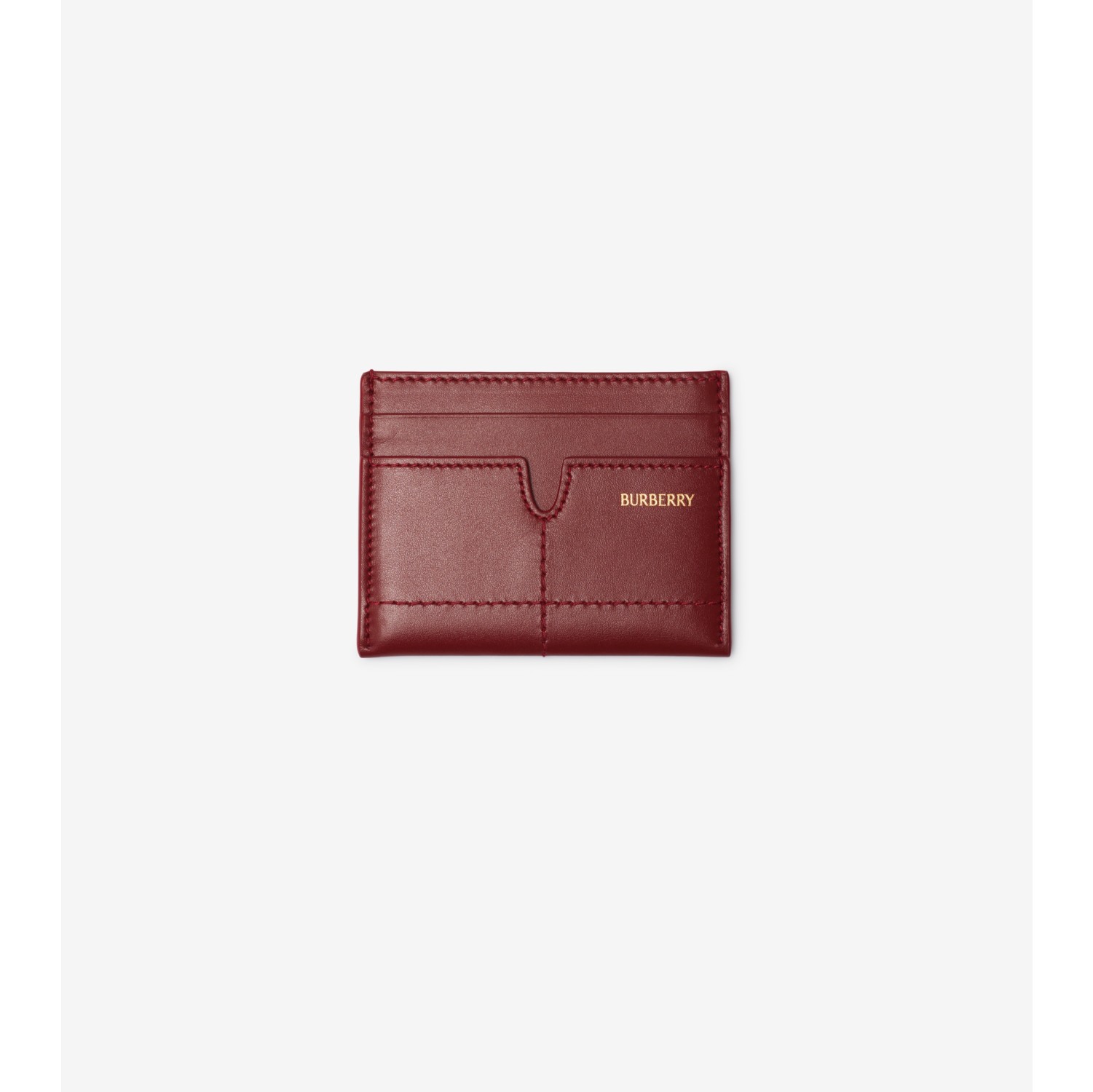 Snip Card Case in Ruby - Women | Burberry® Official