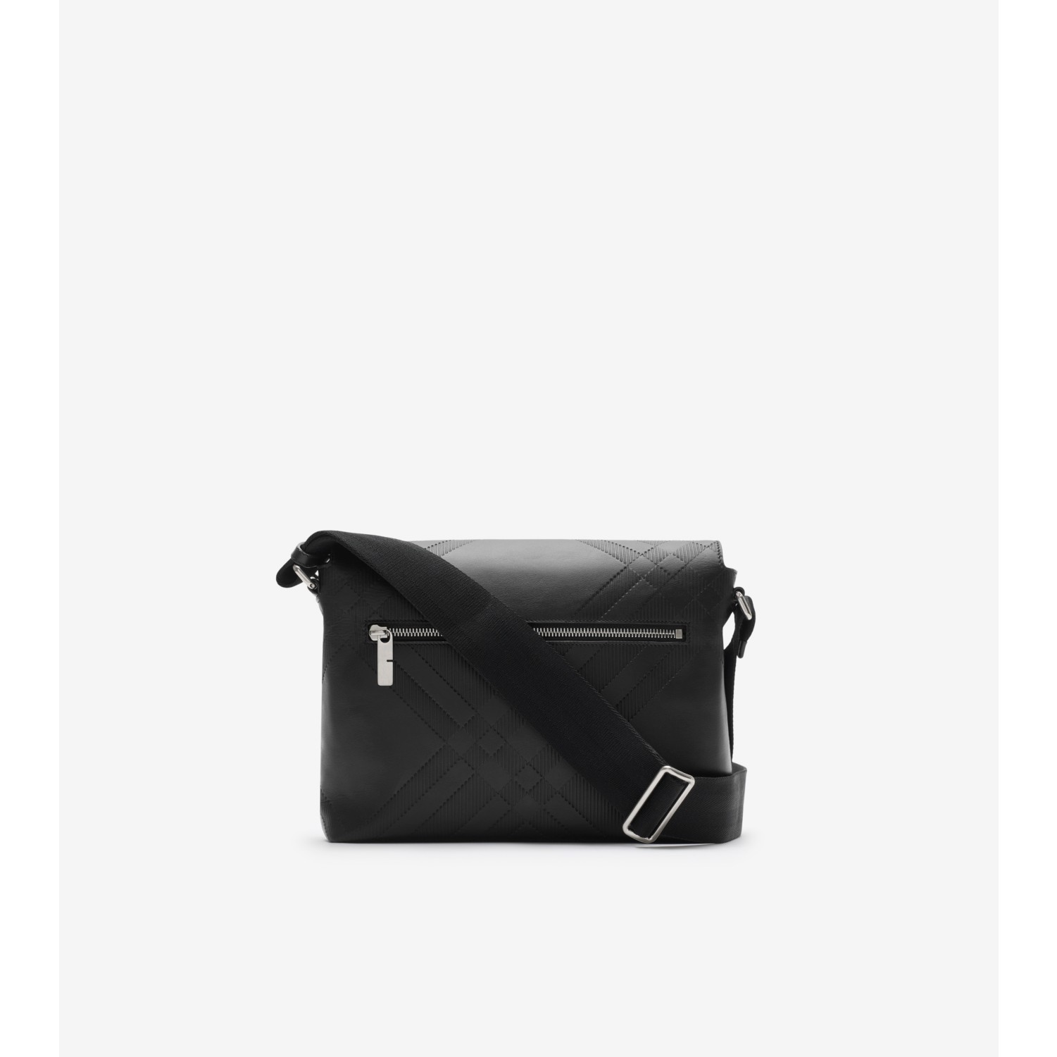 Check Messenger Bag