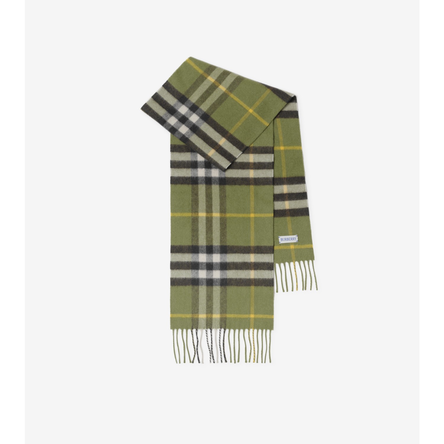 Burberry store green scarf