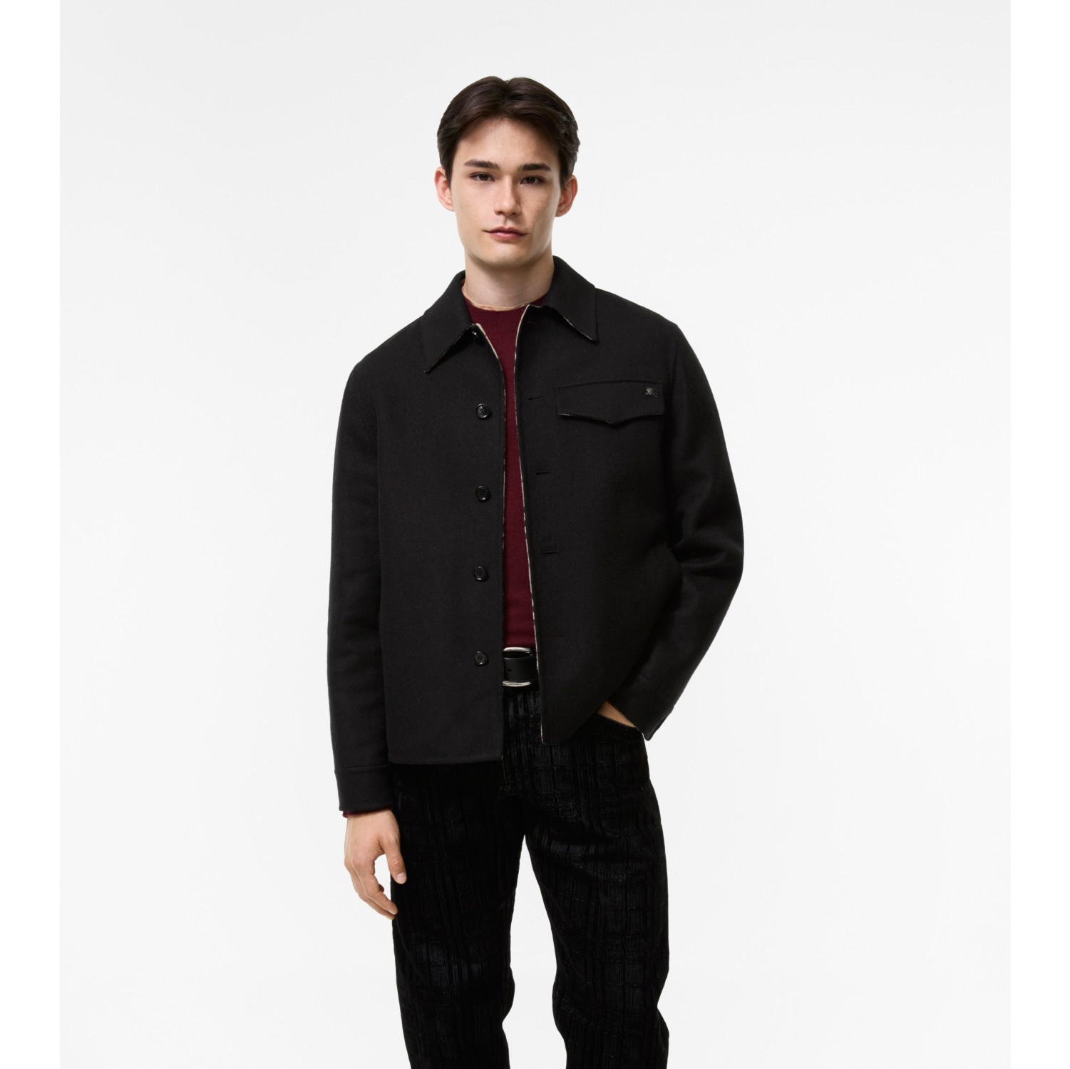 Wool Thorn Overshirt