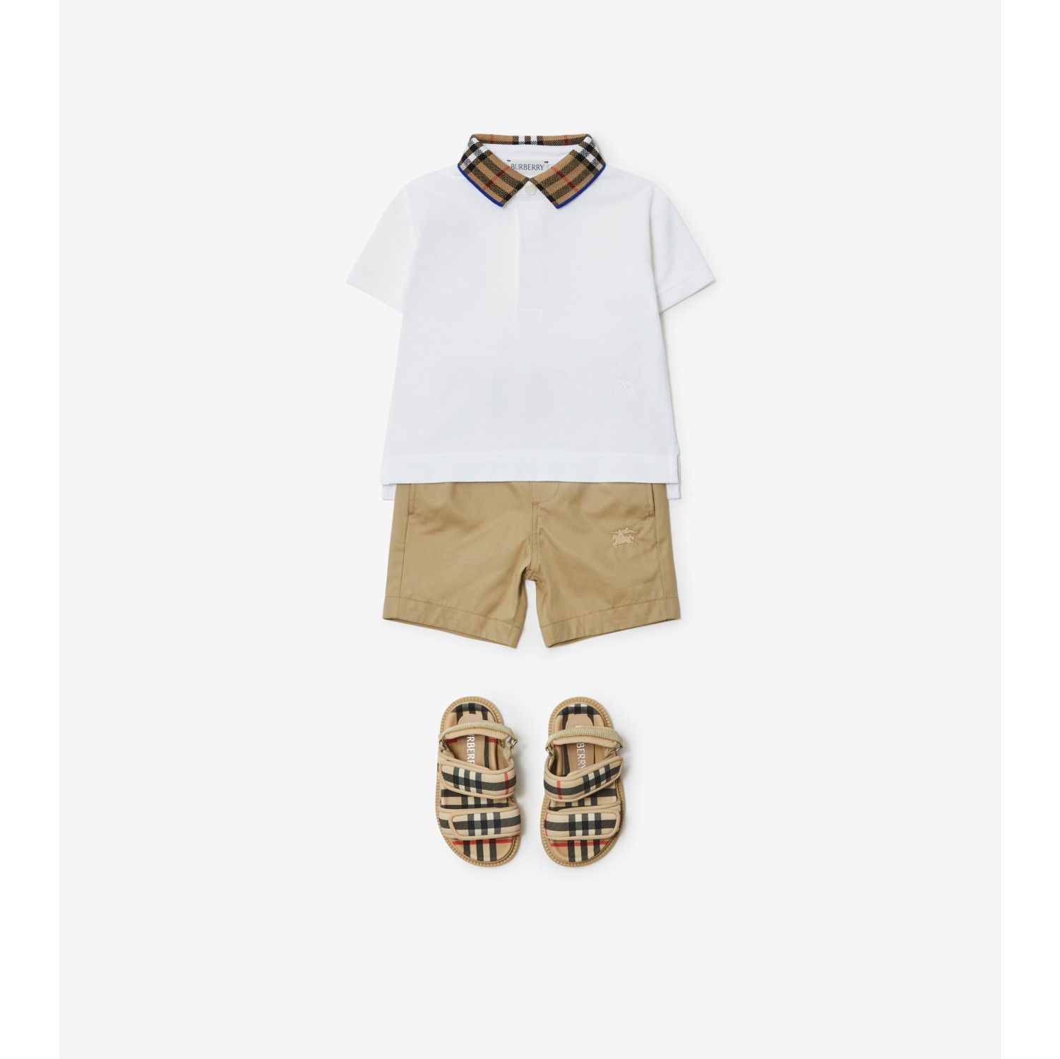 Burberry shorts cheap kids white