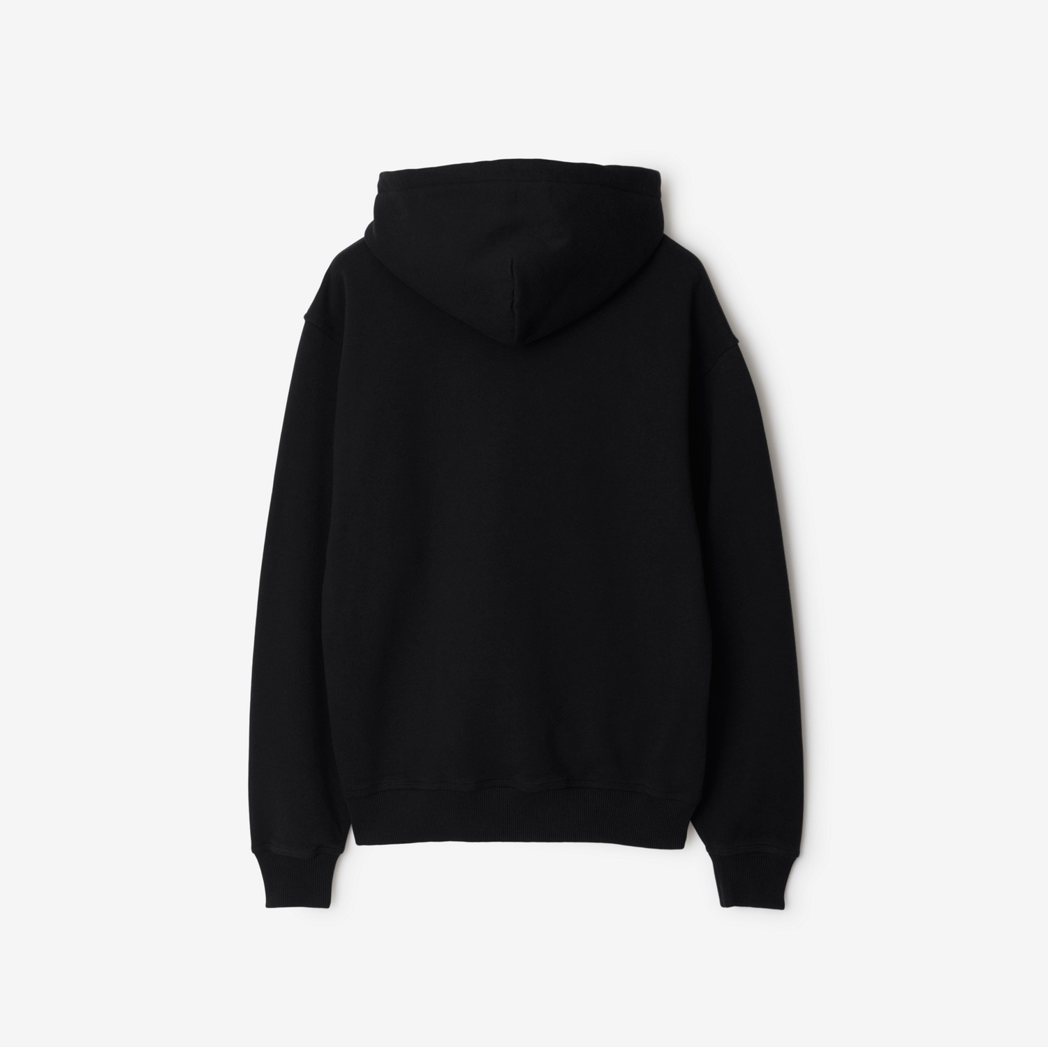 Cotton Zip Hoodie in Black - Men | Burberry® Official Cotton Zip Hoodie in Black - Men | Burberry® Official