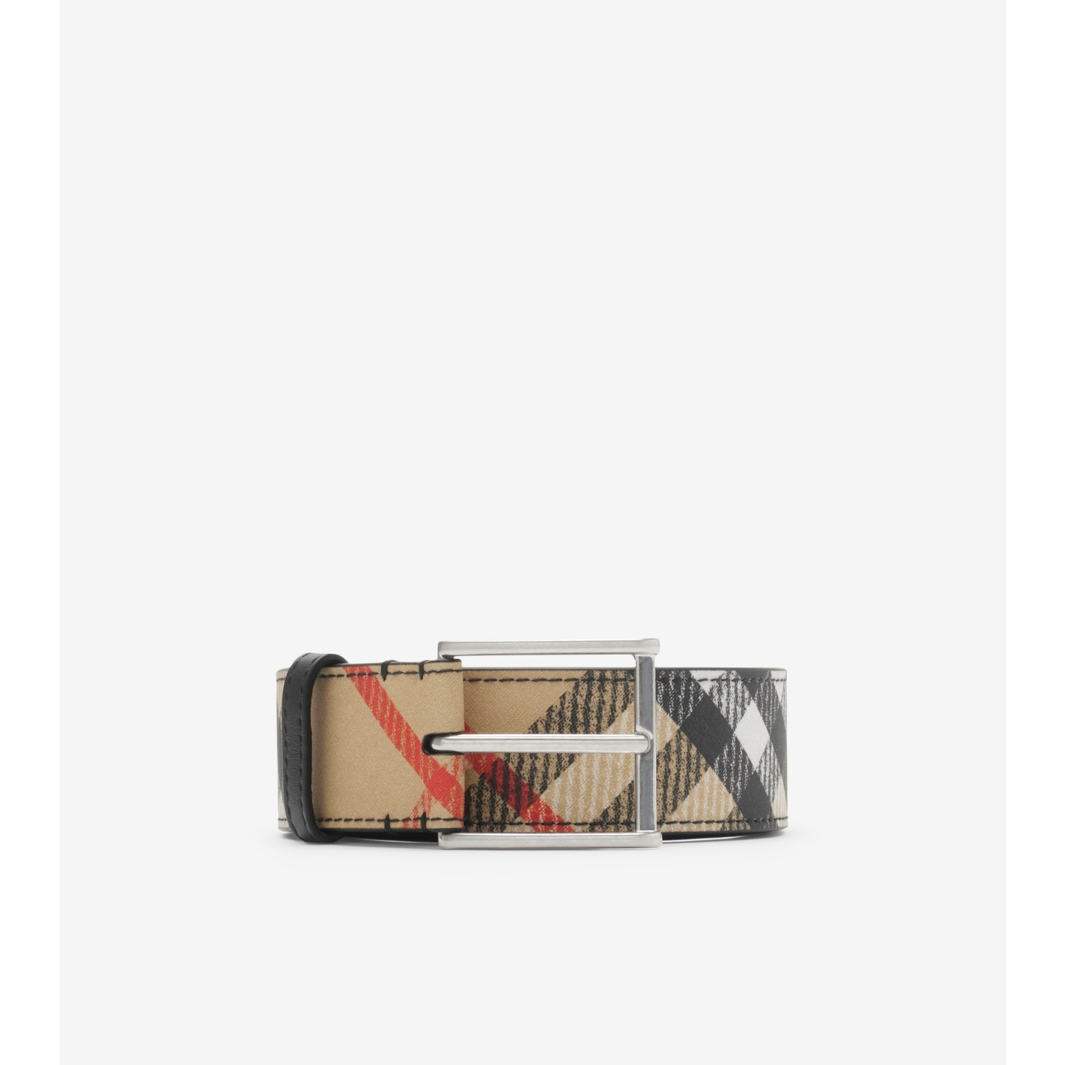 Burberry plaque buckle belt online