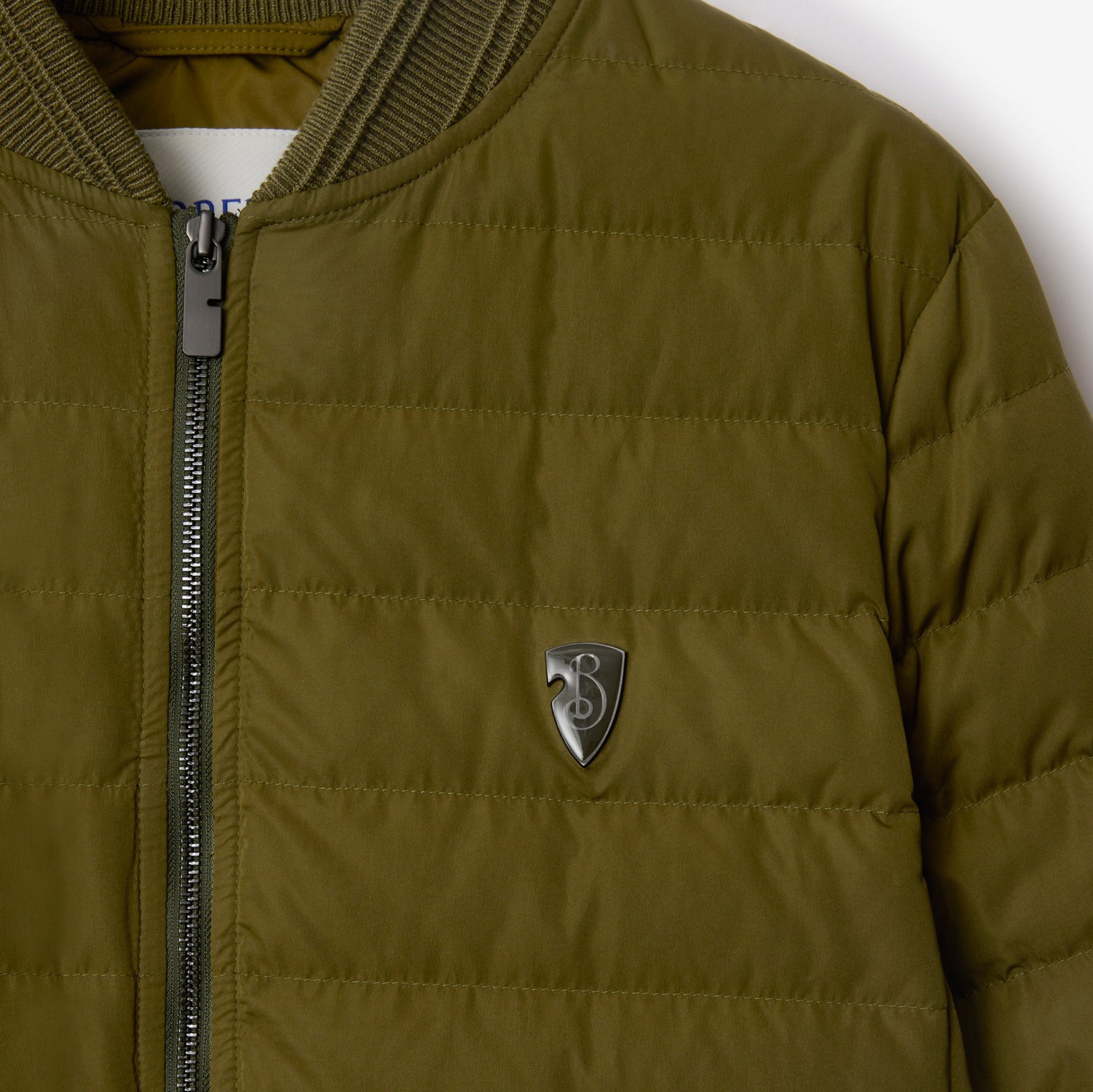 Puffer Jacket in Mire - Men, Nylon | Burberry® Official Puffer Jacket in Mire - Men, Nylon | Burberry® Official