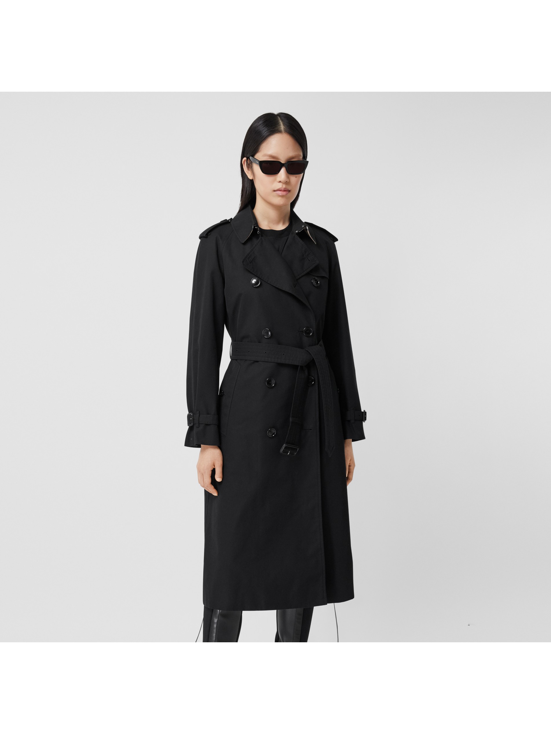 黑色 滑铁卢版型 – 长款 heritage trench 风衣 产品图片51