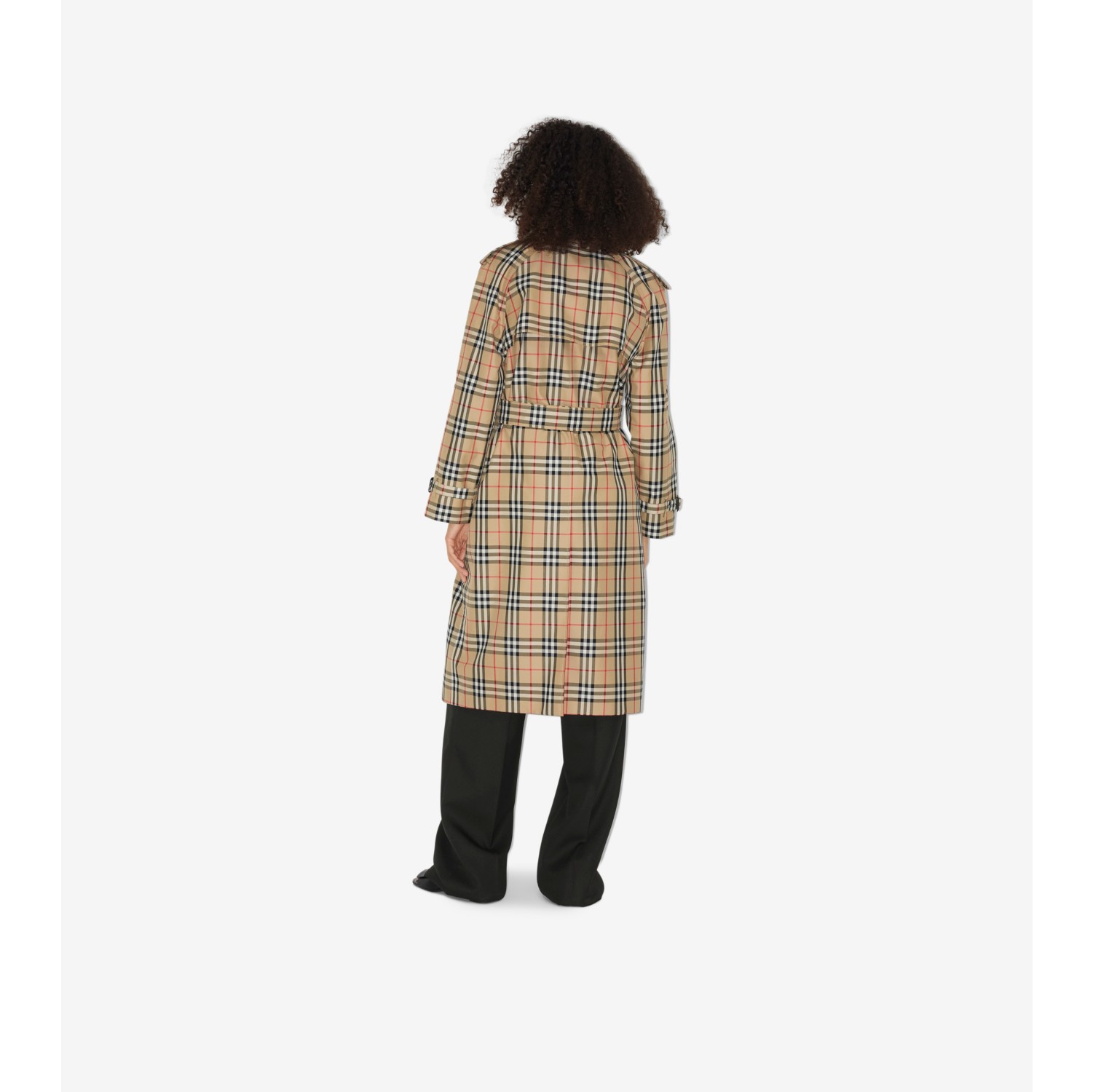 Burberry store check trench