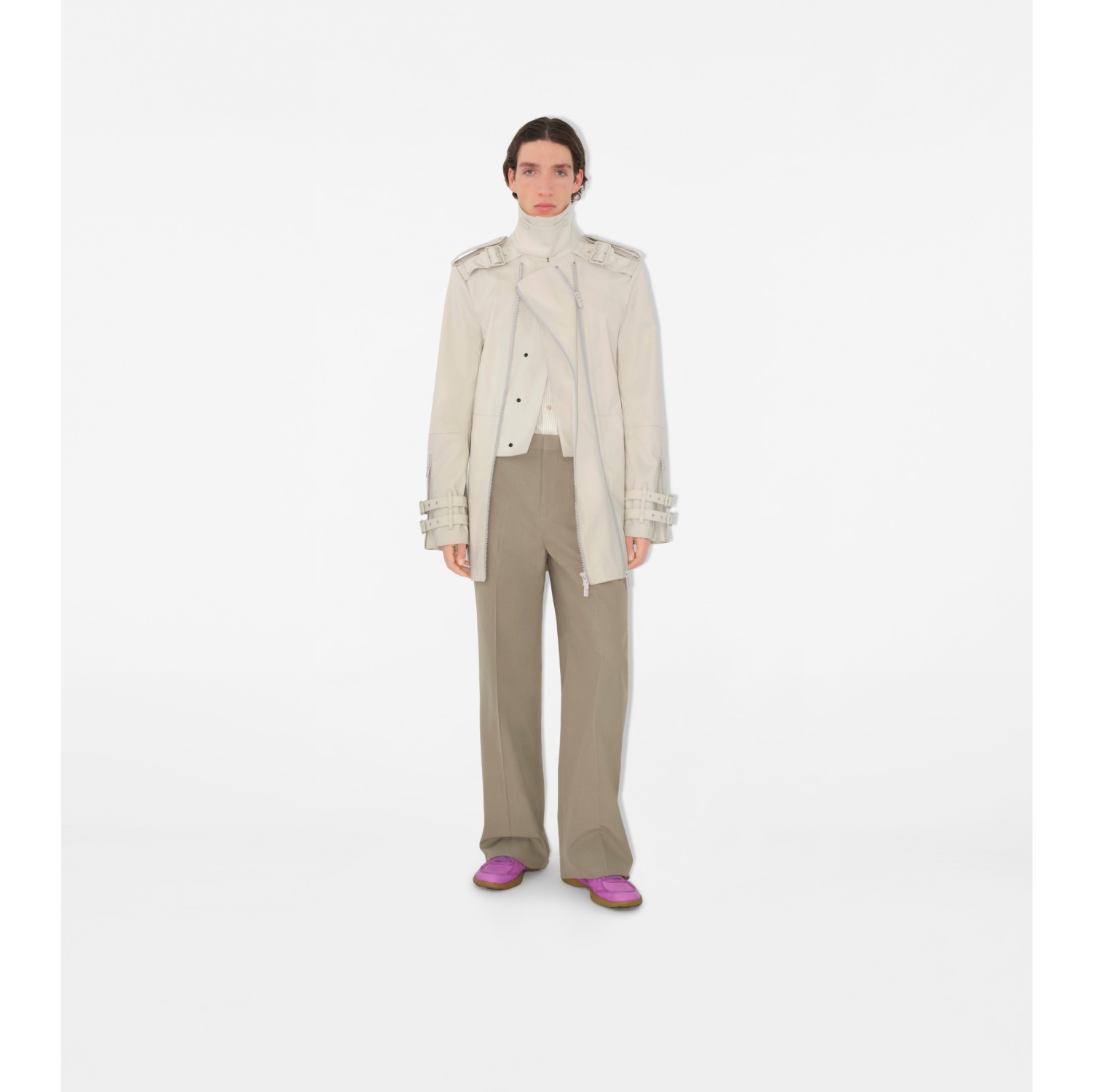 Silk Tailored Trousers