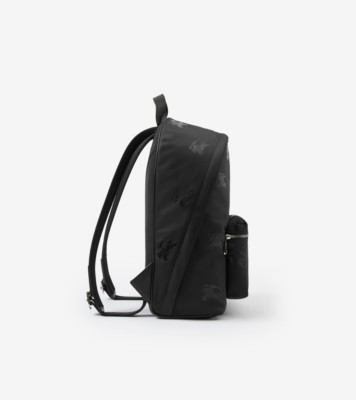 The Bridge Black Story Uomo Genuine Leather Squared Backpack w/two Front  Pockets at FORZIERI