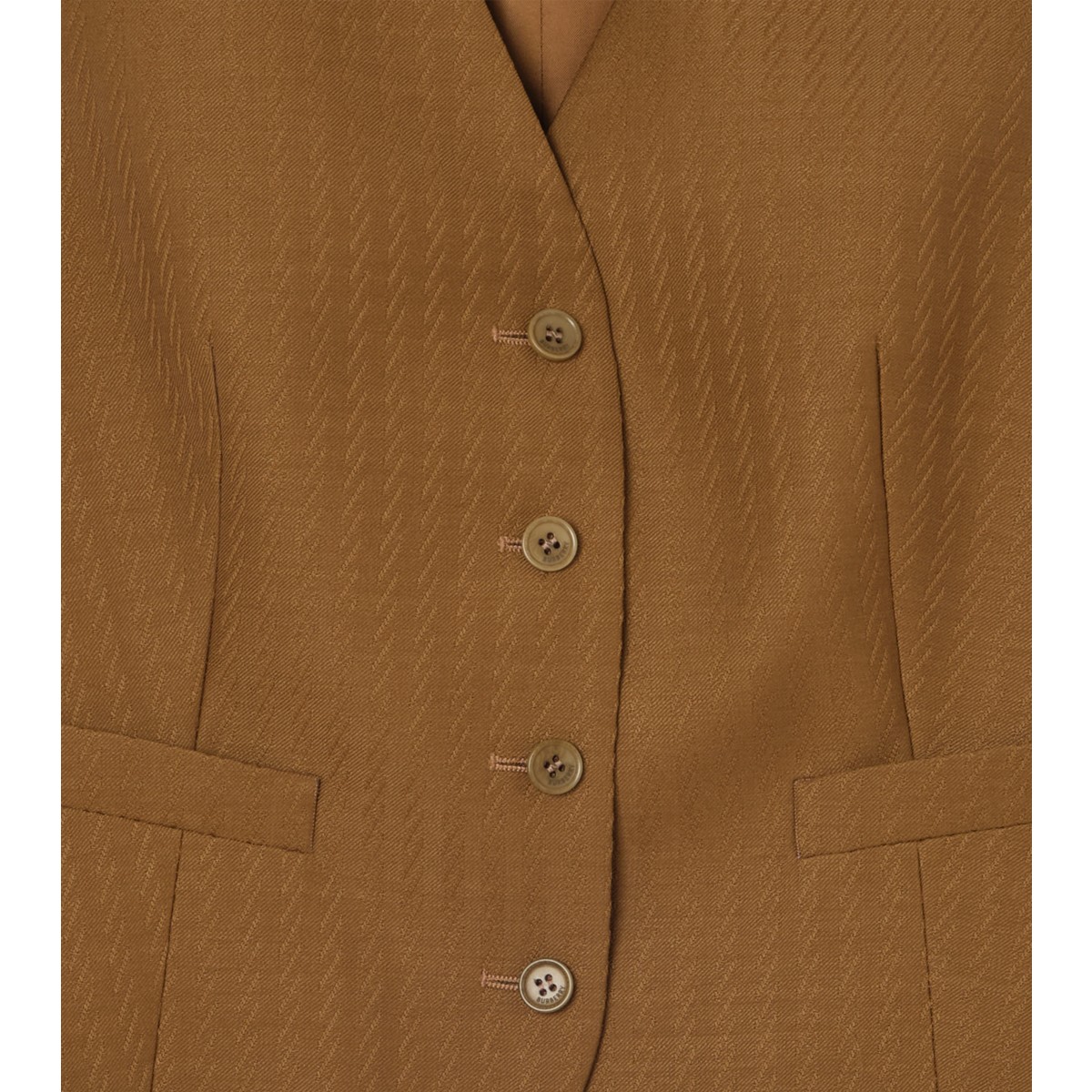  Stripe Wool Mohair Waistcoat