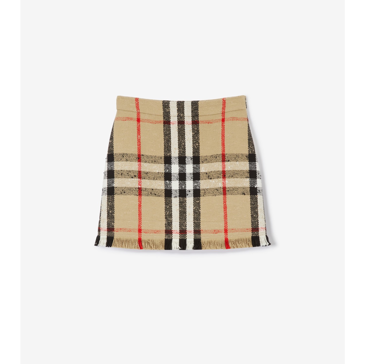 Burberry wool hot sale skirt