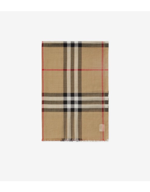 Women s Scarves in Silk Wool Cashmere Burberry Official